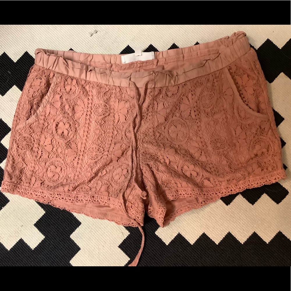 Lace shorts